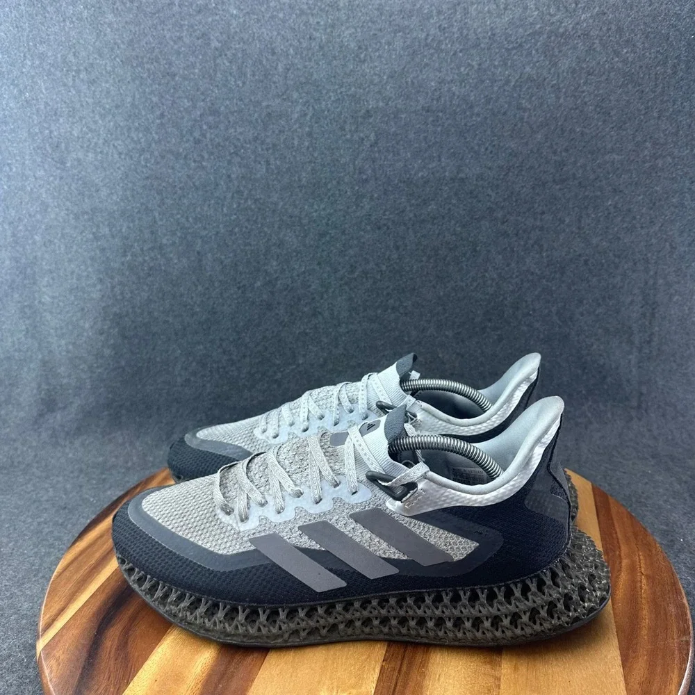 Adidas 4DFWD 2 Running Shoes HP3205 Halo Silver Carbon Men's Size 12 4D
